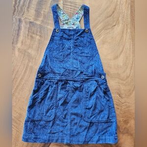 Mini Boden Blue Corduroy Kids Romper